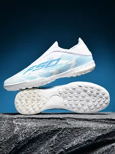 Men Women High-End Football Shoes, Anti-Slip Durable Outdoor Lawn Soccer Cleats, Football Field Boots, Turf Shoes, Super Grip Support, Fashionable Design, All Seasons