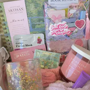 Hardcover Blind Date With a Book  - Self Care Box