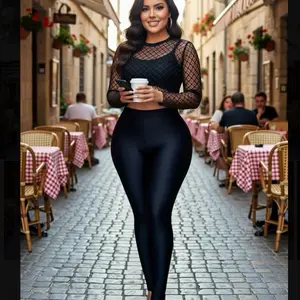 IRIS09-High Rise Ultra-stretchy Fashion Legging