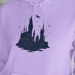 Hogwarts Inspired Hoodie, Harry Potter Fan Wear, Universal Studios Apparel, Potter Fan Approved, Fangirl or Guy Gift