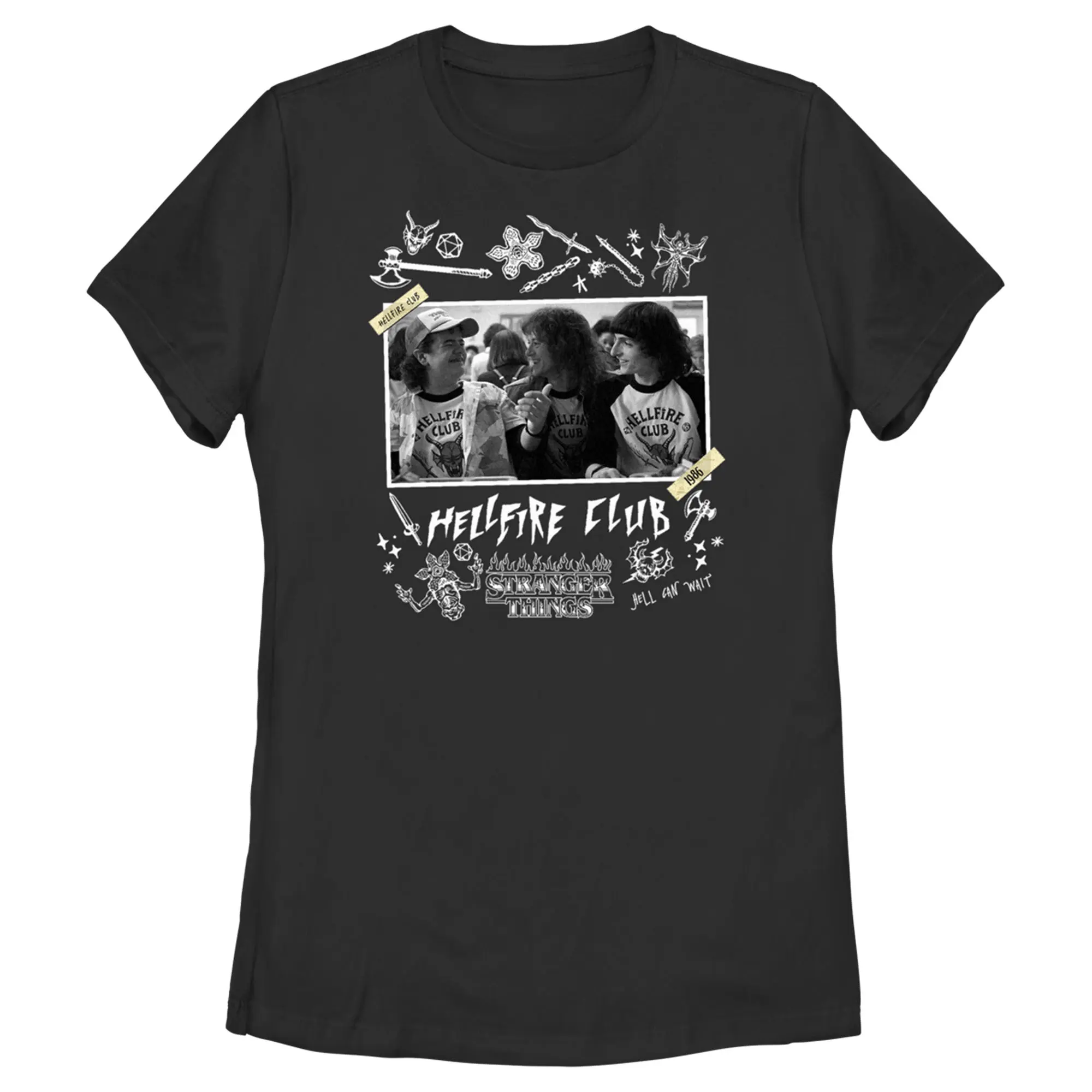 Women's Stranger Things Hellfire Club Members T-Shirt