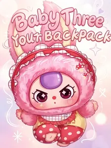 Baby Three 800%  Your Backpac Series Plush Blind Box