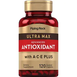 Piping Rock Antioxidant Supplements 120 Caplets | Advanced Formula For Men and Women | With Vitamin A, C, E | Ultra Max Complex | Non-GMO, Gluten Free