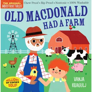 Indestructibles: Old MacDonald Had a Farm by Vanja Kragulj, Amy Pixton [Paperback Book]