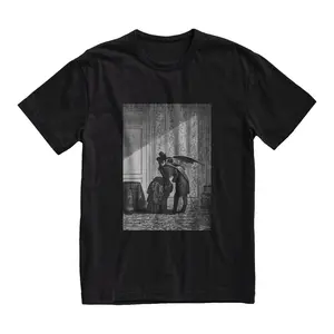 Vampire's Kiss Vintage Gothic T-Shirt, Vampire Shirt, Goth Clothes, Vintage Art Shirt, Alternative Clothing, Aesthetic Shirt, Edgy Shirt, Crew Neck T-Shirt, High Quality, Trending Shirt, cheap tees, Gift for Friend, Many Colors Size S To XL, tiktok shop