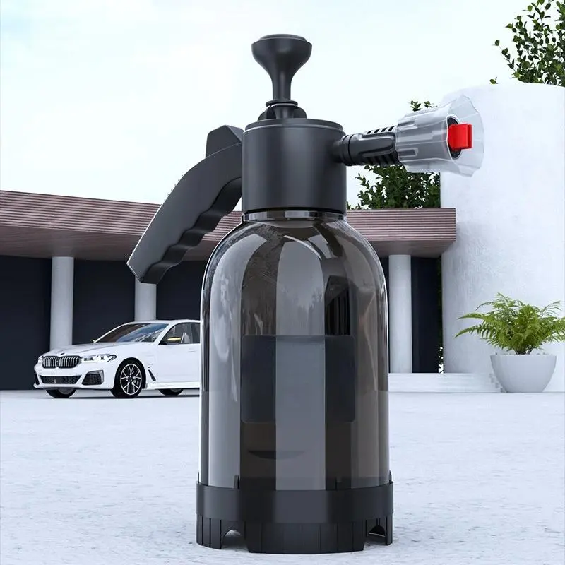 2L Handheld Car Wash Foam Sprayer, Multipurpose Pressure Pump, Car Wash Foam Sprayer for Auto Detailing and Gardening, Car Wash Accessory, Car Wash Equipment, Car Detailing Tools, Car Washing Supplies