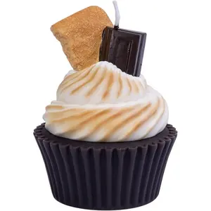 Toasted Marshmallow French Vanilla Vegetable Wax Candle for Birthday Party Baby Shower and Wedding Favor