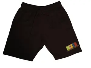 Mixed Understood Multi Color Logo Unisex Shorts Casual Menswear  & Womanswear White unies Tropical