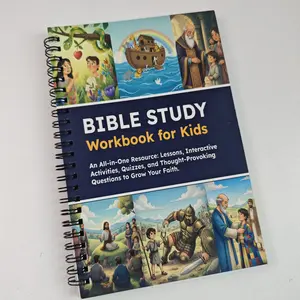 Kids Bible Study Workbook | All-in-One Faith Lessons & Activities