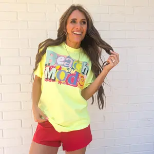 Beach Mode, Summer, Beachy, Retro, Summer Vibes, Cool Retro T-shirt