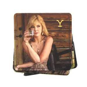 Yellowstone Beverage Coasters (Set of 8) Yellowstone Beverage Coasters (Set of 8)