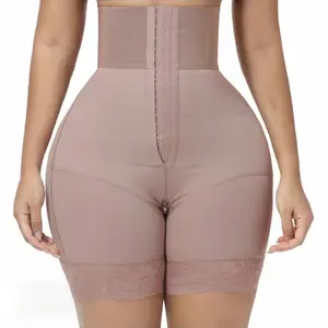 Women's High-Waisted Stretchy Shapewear Shorts, Tummy-Control and Butt-Lifting Fit Shaper, Women's Shaping Bottoms for Daily Wear Lace, Underwear, Garment, Womenswear