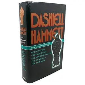 USED Book - Five Complete Novels: Red Harvest, The Dain Curse, The Maltese Falcon, The Glass Key, and The Thin Man by Dashiell Hammett (Hardcover) - english