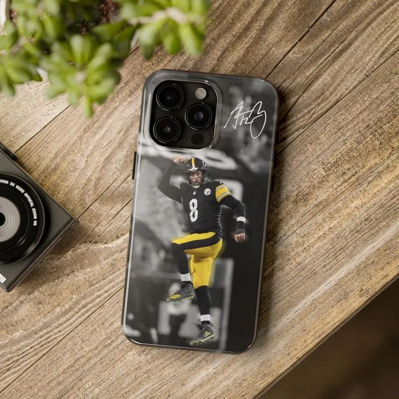 King of the North Aaron Rodgers Signature Phone Case, Pittsburgh Football 90s Aesthetic, Tough Shockproof Protective Cover, Compatible with iPhone 11-17 Pro Max/Plus and Samsung Galaxy S23-25, Gift for Fans