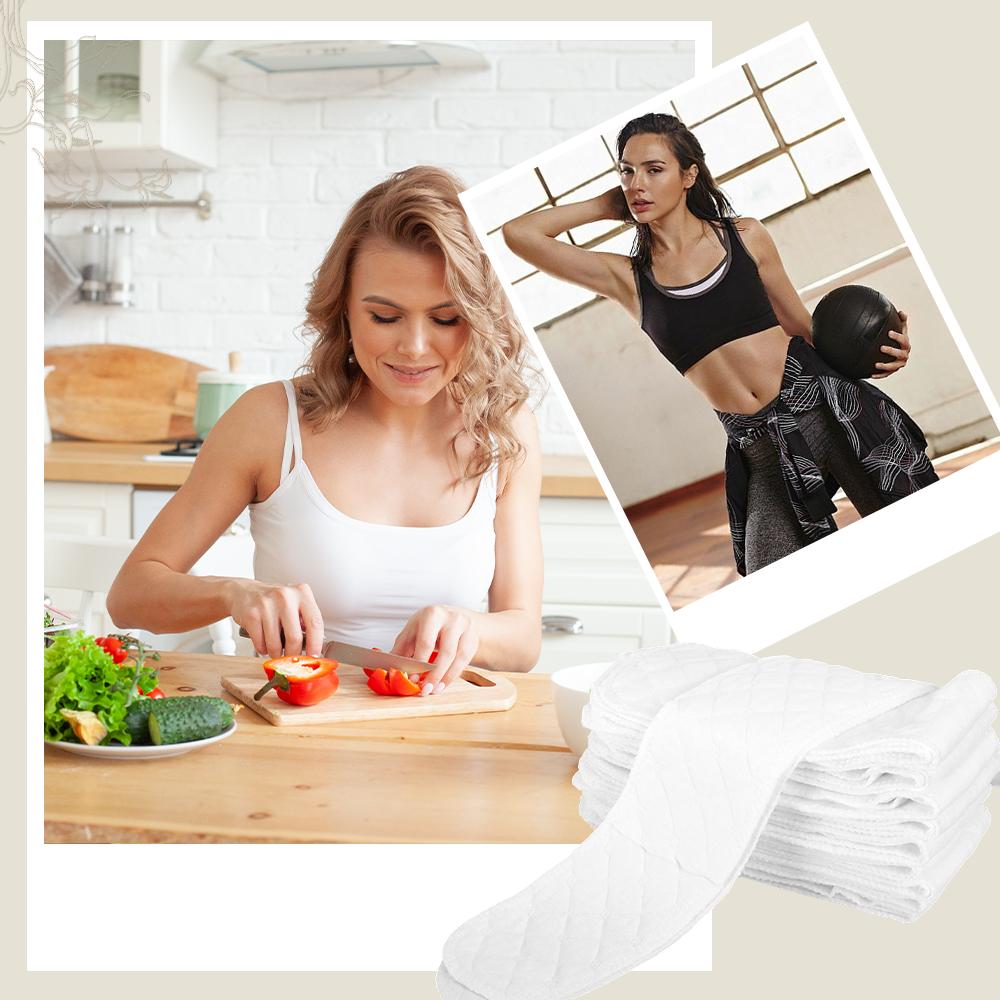 20 PCS Bra Pads Inserts, 46x5x1.5cm Large Size Washable Cotton Sponge Liner for Women, Fashion Accessories 20 PCS Bra Pads Inserts, 46x5x1.5cm Large Size Washable Cotton Sponge Liner for Women, Fashion Accessories