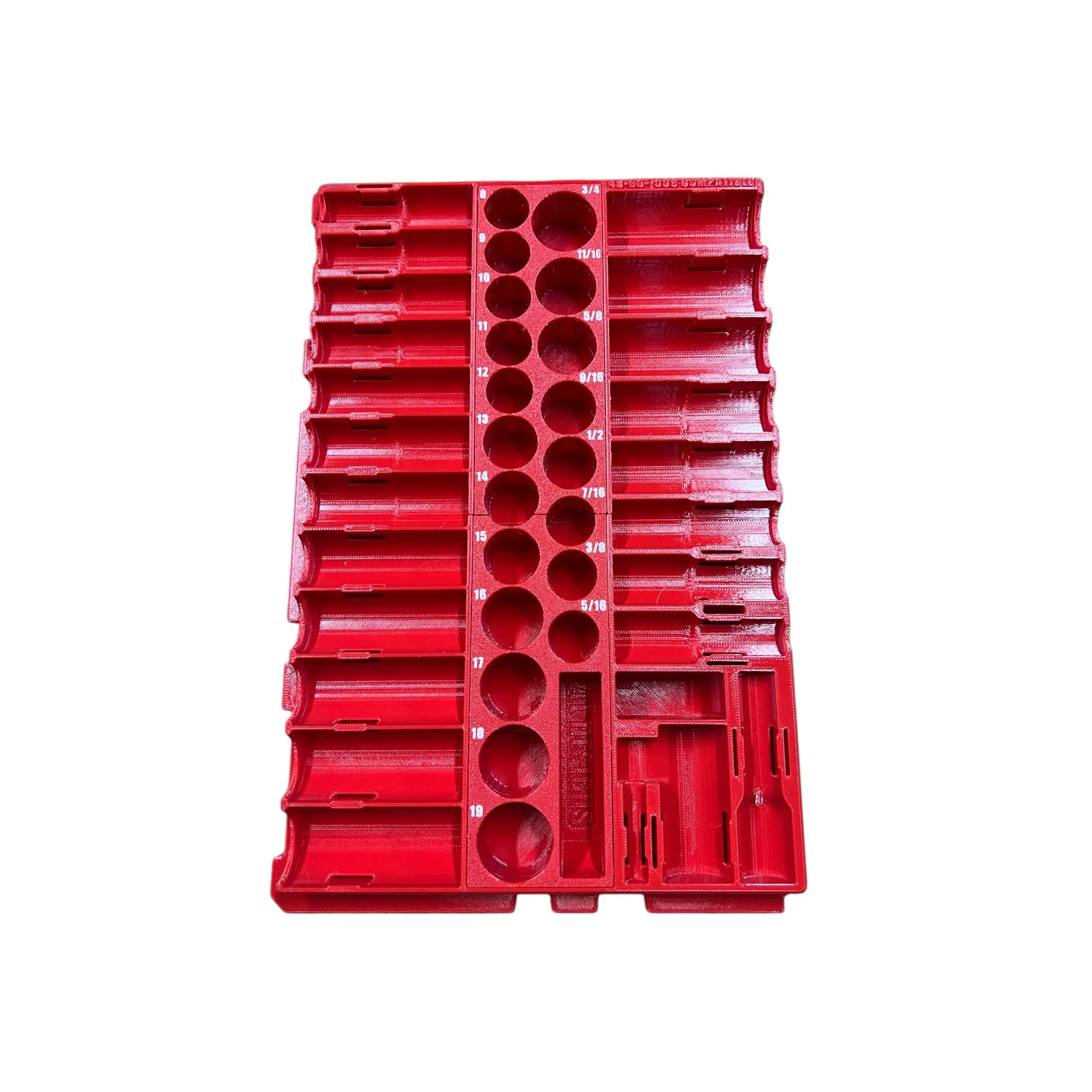 Packout Insert fits Milwaukee 3/8" Impact 43-Piece Set (49-66-7009) Packout Insert fits Milwaukee 3/8" Impact 43-Piece Set (49-66-7009)