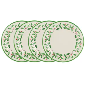 Lenox  Holiday Melamine Dinner Plate Set - Piece 4