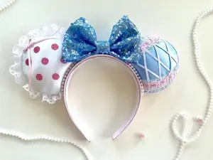 Bo Peep Mouse Ears, Toy Story Ears, Bo Peep Ear Headband, Park Ear Headband, Bo Peep Park Ears, Bo Peep Lamp Toy Story Ears, Park Accessory