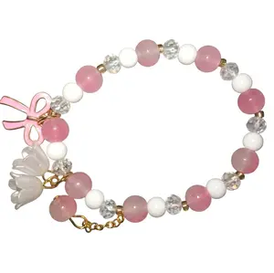 Garden Tulip Bloom  Handmade Bracelet