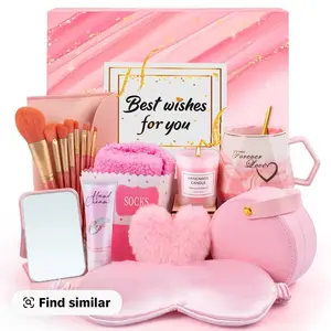 Valentine’s Day, pink self-care gift basket for her. Unique  Relaxation gift box, Wife, girlfriend, sister, mom, best friend, Teen daughter, birthday, anniversary, Mother’s Day