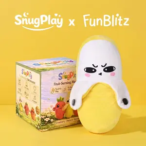 Interactive Music Plush Toy Set – Banana, Strawberry & Carrot Electric Plush Toys for Parent-Child Interaction, Couples & Friends Prank Toy, Valentine’s Day & Easter Party Fun Gift for Kids & Adults stuffed animals cute girly gifts