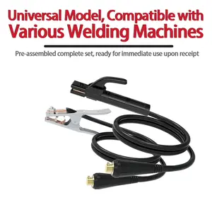 Universal Welding Machine Accessories (Welding Pliers & GroundClamps): Complete Set Matching, No Installation Required