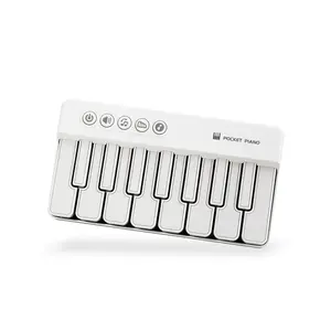 Mini Pocket Piano | Portable 24-Key Keyboard with Built-in Speaker | Great for Travel & Learning