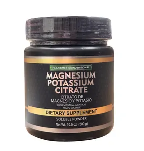 Plantimex Bionutritional Magnesium Potassium Citrate Powder 10.5oz (300g) - Wellness Supplement Dietary Supplement - Edible, Fitness