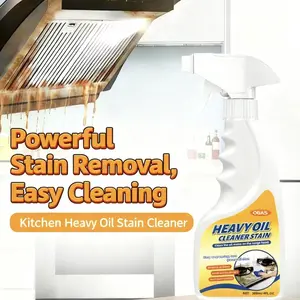 Multi-Purpose Cleaner- Effective Multi-Purpose Cleaner with Spray Nozzle Spray & Towel for Kitchen, Household, Oven, Stove, Range Hood, Sink Cleaning