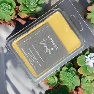 Sparkly ChickenBougee Vanilla Coconut Soy Wax Melts Handmade in Jackson Center OH Scented Wax Melts Candle Decoration