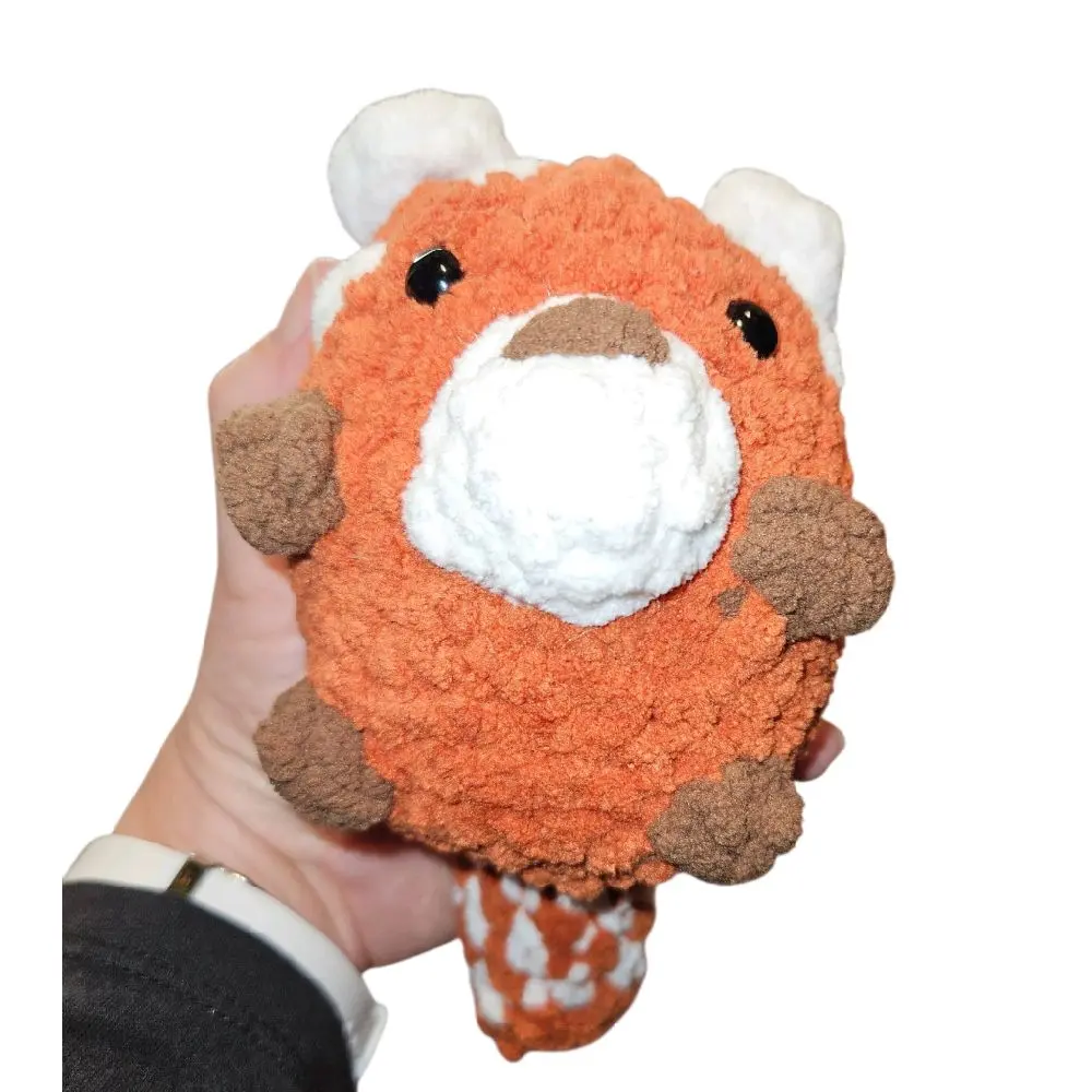 Crochet Red Panda, Cute gift & decoration