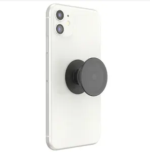 ​​​​PopSockets Phone Grip with Expanding Kickstand, Adhesive Grip - Translucent Black
