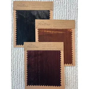 Pleated Metallic Swatches