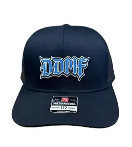 DDMF Tri Layer Acrylic Patch Trucker Hat Richardson 112 Unisex Adjustable Snapback Hat Classic Snapback