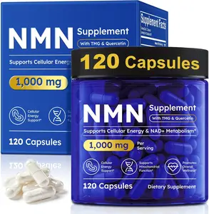 NMN Supplement, NMN Complex- 120 Veggie Capsules | High Purity NAD+ Precursor with TMG, Resveratrol & Quercetin | Supports Cellular Energy, Aging Wellness & Metabolism | 60-Day Supply