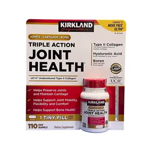 Kirkland Signature Triple Action Joint Health, 110 Coated Tablets Supplement Fitness Dietary Edible Healthcare Collagen