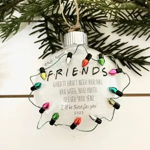 Friends ornament Gift for friend Handmade