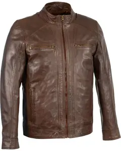 Milwaukee Leather Men's Sheepskin Moto Jacket 5X - Sfm1860-Black-5X