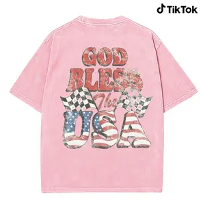 God Bless The Usa T-Shirt, Christian Shirt, Christian Gift For Women, For Men, Full Color Womenswear