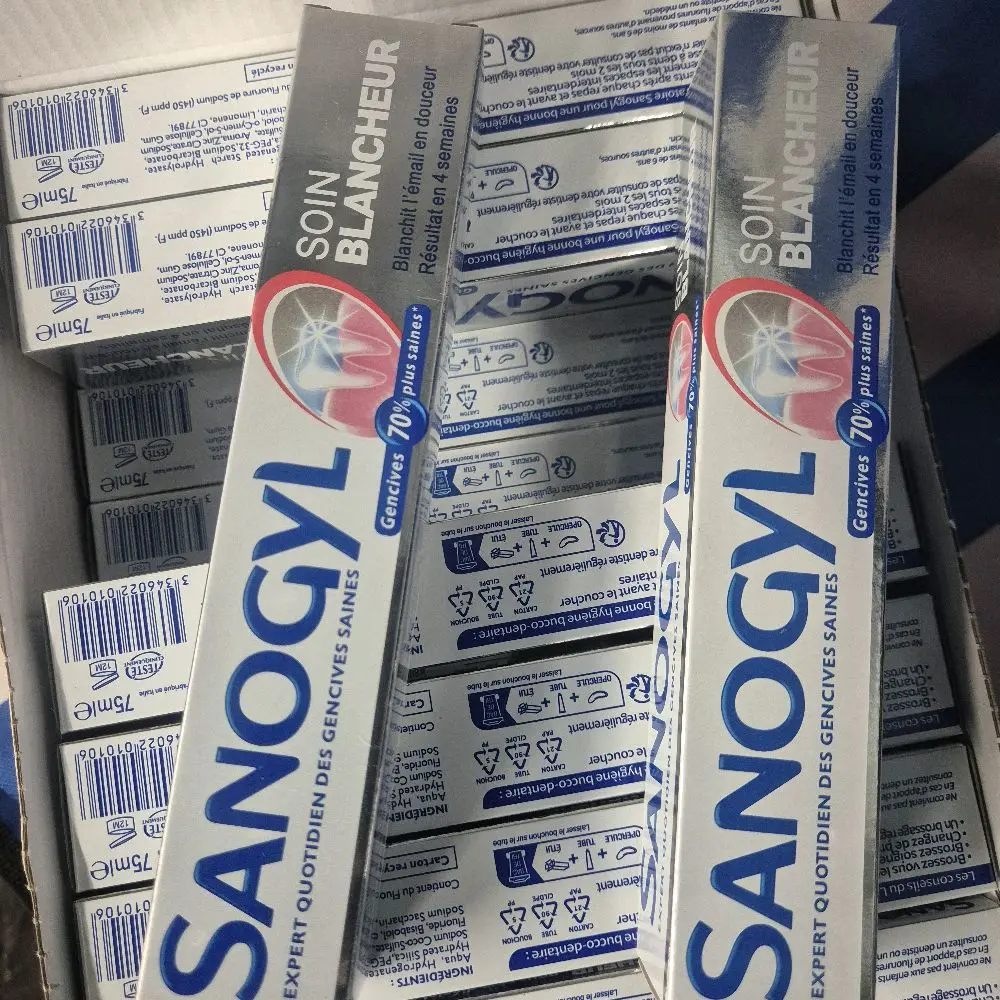 Sanogyl Blancheur Toothpaste 75ml 2pcs