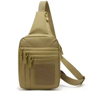 Men's Concealed Crossbody Bag, Tactical Chest Pack, Shooting Range Dedicated Backpack, Hidden Shoulder Bag, Essential Gear