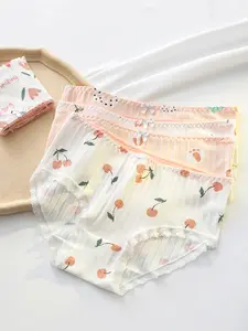 HOTCOM Cotton Underwear Breathable Soft Panties Toddler Girls Boxer Undies Assorted Briefs Panties Random 9-Pack