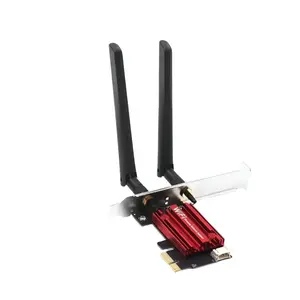 Built-in WiFi 5 PCI-E Wireless Adapter, AC1200 Dual Band 2.4G/5GHz 802.11AC Network Card with Bluetooth 4.0 for Windows 7/8/10/11 Desktop