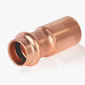 4" X 2" Copper Press Bushing Reducer (Lead Free)