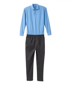 Men's Stay Dressed Jumpsuit with Long Sleeve Polo Shirt