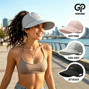 Women Ponytail Sun Visor Hat  of spring/summer sun-protective baseball caps Wide Brim UV Protection Sports Beach Cap Ultralight Breathable Summer Hat Outdoor Travel Essentials