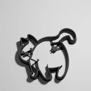 Cat Butt Cookie Cutter