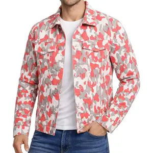 Slim Fit Ripped Distressed Destroyed Vintage Fashion Denim Jeans Jacket