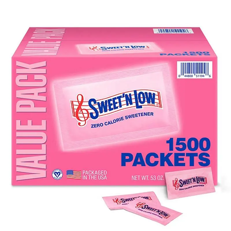 Sweet'N Low Zero-Calorie Sweetener Packets 1,500 ct. Sweet'N Low Zero-Calorie Sweetener Packets 1,500 ct.
