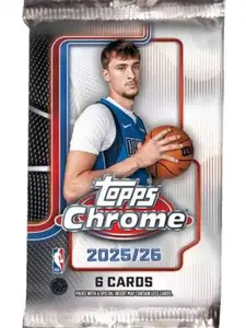 NBA TOPPS CHROME MEGA - 1 PACK